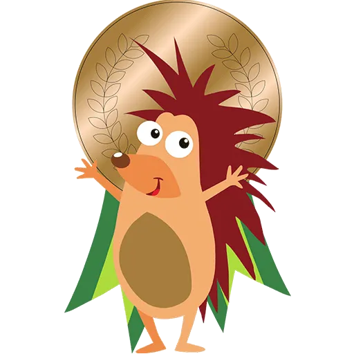 Pflasterpass-Igelchen-Medaille-Bronze